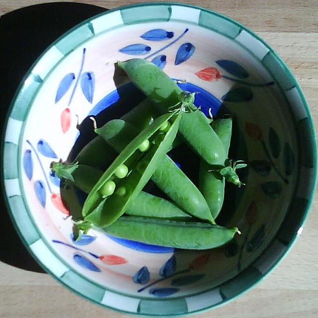 Peas. Photo by http://www.flickr.com/photos/75267468@N00/