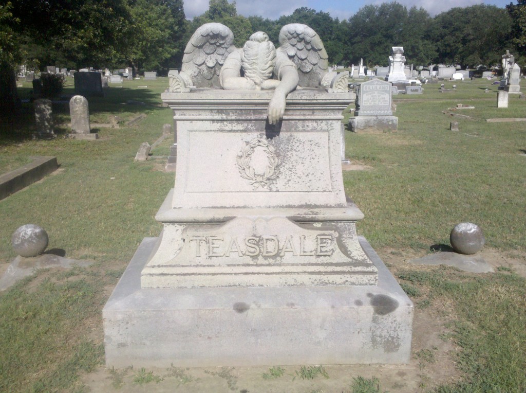 weeping angel in Columbus, MS