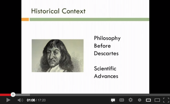 Descartes Epistemology