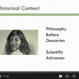 Check out the discussion below on Descartes’ Meditations: