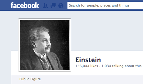 Einstein Facebook Profile Picture