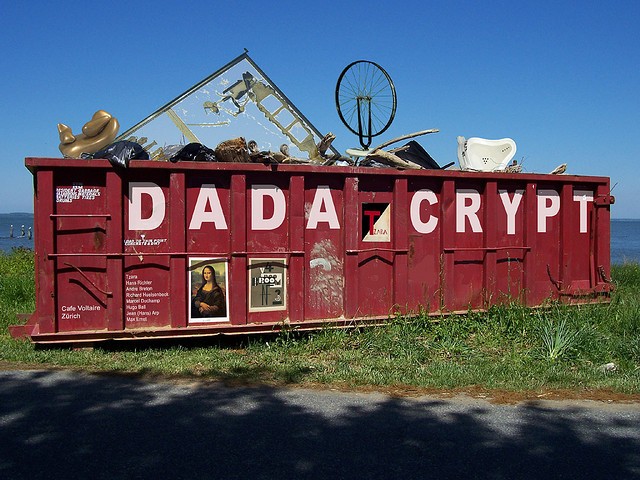 Dada Dumpster image by https://www.flickr.com/photos/zerne/